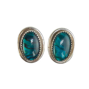 Sterling & Abalone Earrings