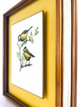 Load image into Gallery viewer, Yellow Framed Bird Prints