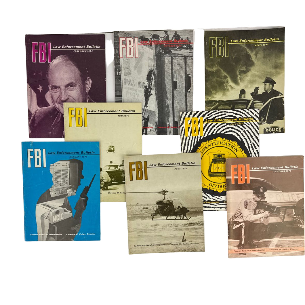 1970s FBI Law Enforcement Bulletins