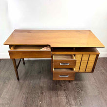 Load image into Gallery viewer, Modern Walnut Floating Desk