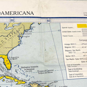 Hispanic America History Map