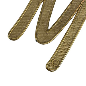 Letter M Keychain