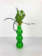 Load image into Gallery viewer, Modern Green Glass Vase