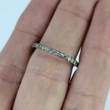 Load image into Gallery viewer, Sterling Eternity Band Ring