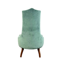 Load image into Gallery viewer, Blue Velvet Chair