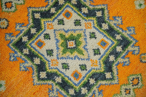 Orange Gabbeh Style Rug