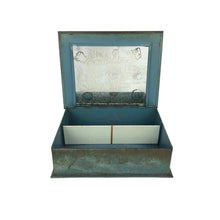 Load image into Gallery viewer, Painted Rose Metal Box