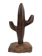 Load image into Gallery viewer, Carved Ironwood Saguaro Cactus