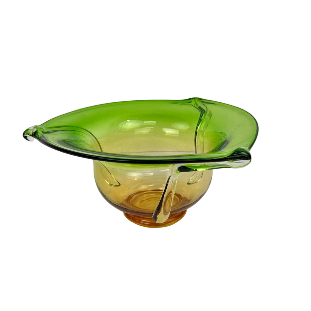 Art Glass Centerpiece Bowl