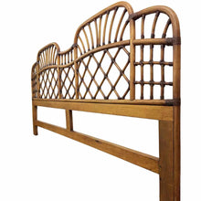 Load image into Gallery viewer, Bent Rattan King Headboard