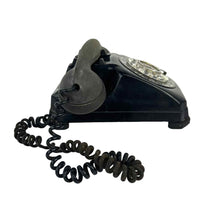 Load image into Gallery viewer, Black Rotary Phone