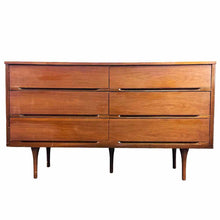 Load image into Gallery viewer, Modern Walnut Dresser