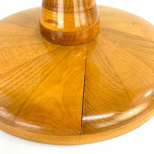 Load image into Gallery viewer, Turned Wooden Lamp