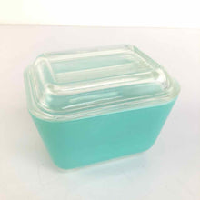 Load image into Gallery viewer, Small Turquoise Fridge Bin