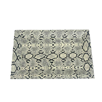 Faux Snakeskin Serving Tray