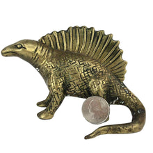Load image into Gallery viewer, Brass Dimetrodon