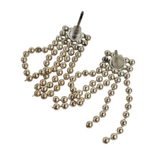 Load image into Gallery viewer, Sterling Silver Ball Chain Earrings