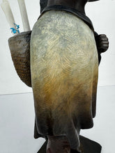 Load image into Gallery viewer, Burden Basket Bronze Sculpture