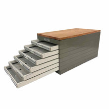 Load image into Gallery viewer, Industrial Metal Organizer Drawers