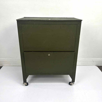 Metal File Box Cart