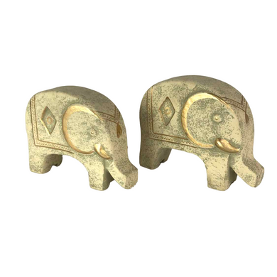 Mid-Century Bohemian Elephants