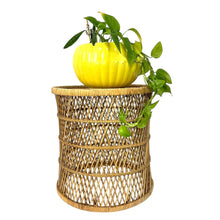 Load image into Gallery viewer, Wicker Plant Stand
