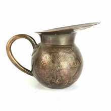 Load image into Gallery viewer, Engraved Brass Pitcher