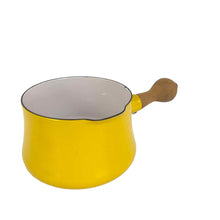 Load image into Gallery viewer, Yellow Enamel Sauce Pan