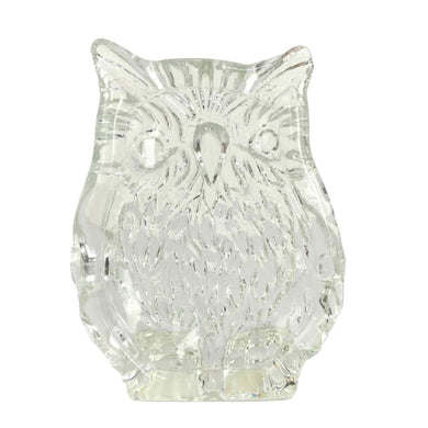 Glass Owl Dish Ashtray