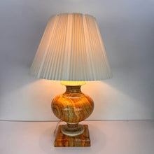 Load image into Gallery viewer, Faux Onyx Statement Lamp