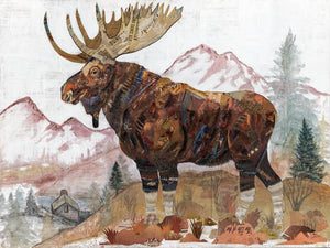 Dolan Geiman Signed Print Moose (Rocky Mountain Sentinel)