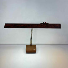 Load image into Gallery viewer, Faux Wood Desk Lamp