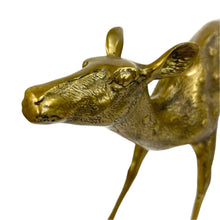 Load image into Gallery viewer, Large Brass Doe