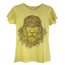 Load image into Gallery viewer, Lion Wearing Glasses T-Shirt