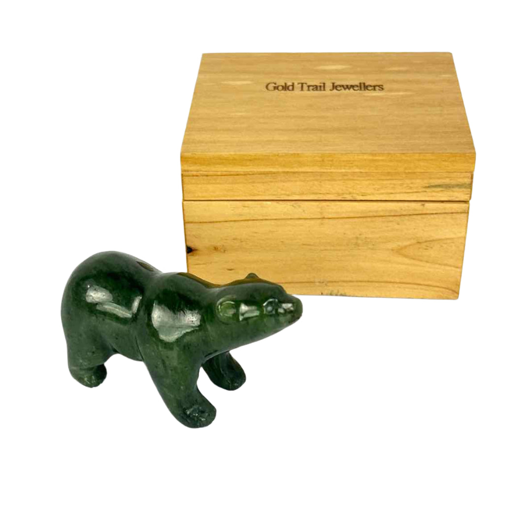 Carved Jade Bear