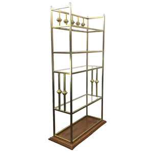 Gold Etagere Shelf