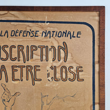 Load image into Gallery viewer, World War I French Poster