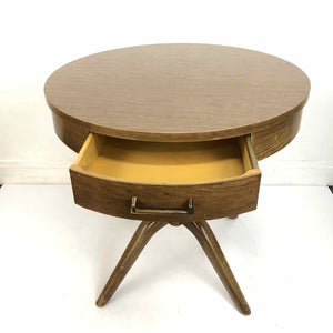 Round Modern End Table