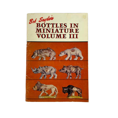 Bottles in Miniature Book