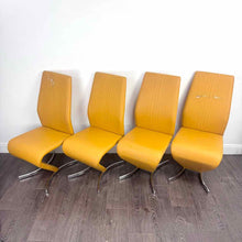 Load image into Gallery viewer, Mustard Cantilever Chairs