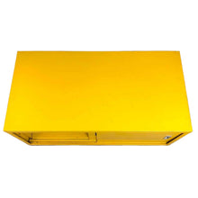 Load image into Gallery viewer, Yellow Metal Cabinet