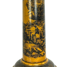 Load image into Gallery viewer, Mustard Toile Lamps