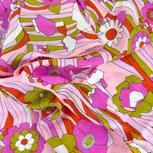 Load image into Gallery viewer, Floral 1960s Scarf