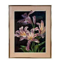 Load image into Gallery viewer, Pastel Lily Flowers Drawing