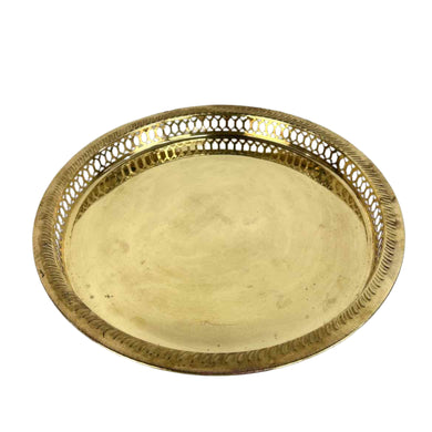 Round Brass Tray