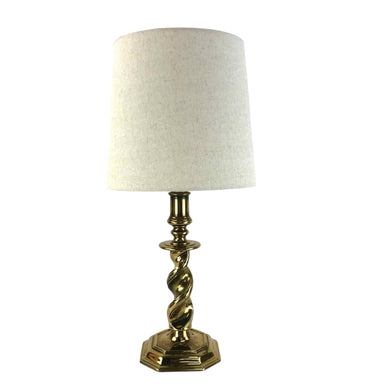 Brass Twist Lamp