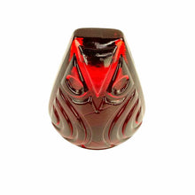 Load image into Gallery viewer, Ruby Owl  Blenko Bookend