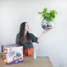 Load image into Gallery viewer, Disco Ball Hanging Planter