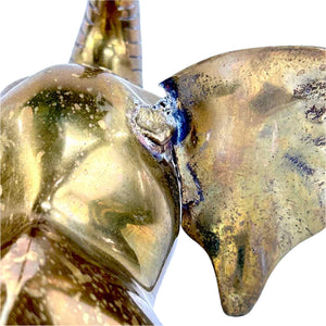 Large Brass Elephant