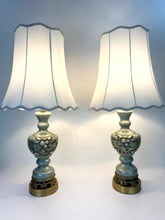 Load image into Gallery viewer, Ornate Green Table  Lamps